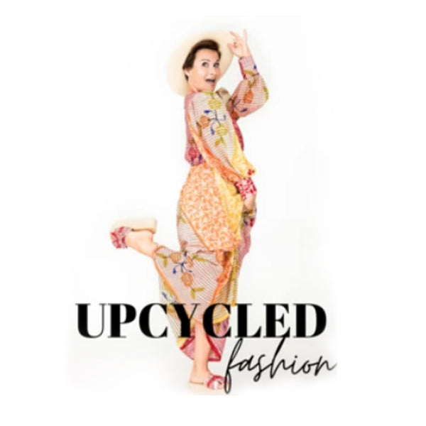 Upcycled Fashion Using Vintage Sari Fabrics
