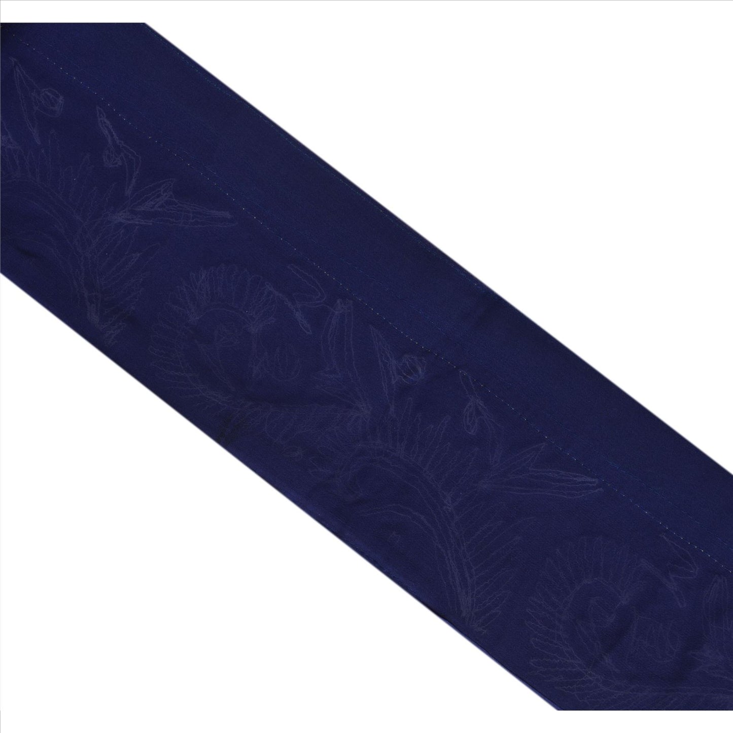 Sanskriti Vintage Saree Border Embroidered 1 Yd Indian Trim Sewing Blue Lace