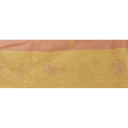 Sanskriti Vintage 1 Yd Sari Border Woven Indian Trim Sewing Cream Craft Lace