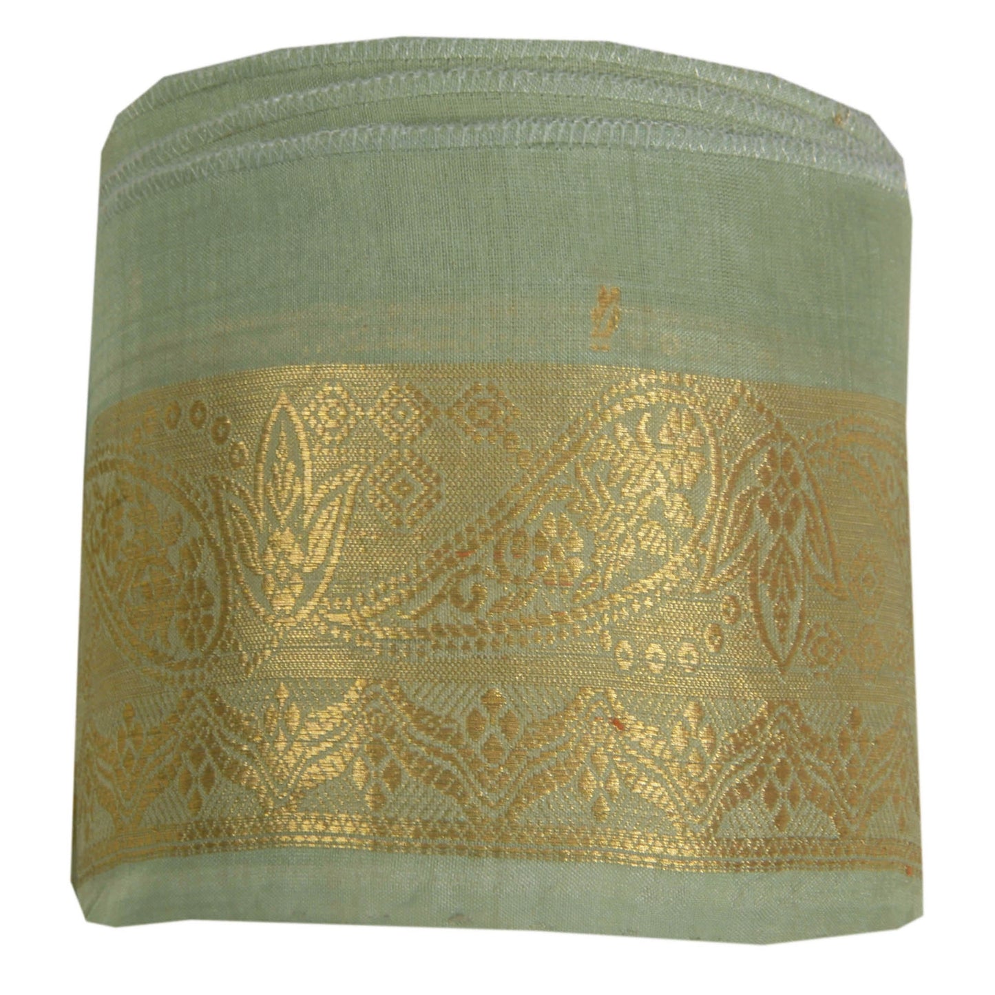 Sanskriti Vintage 1 Yd Trim Sari Border Antique Woven Brocade Craft Sewing Lace