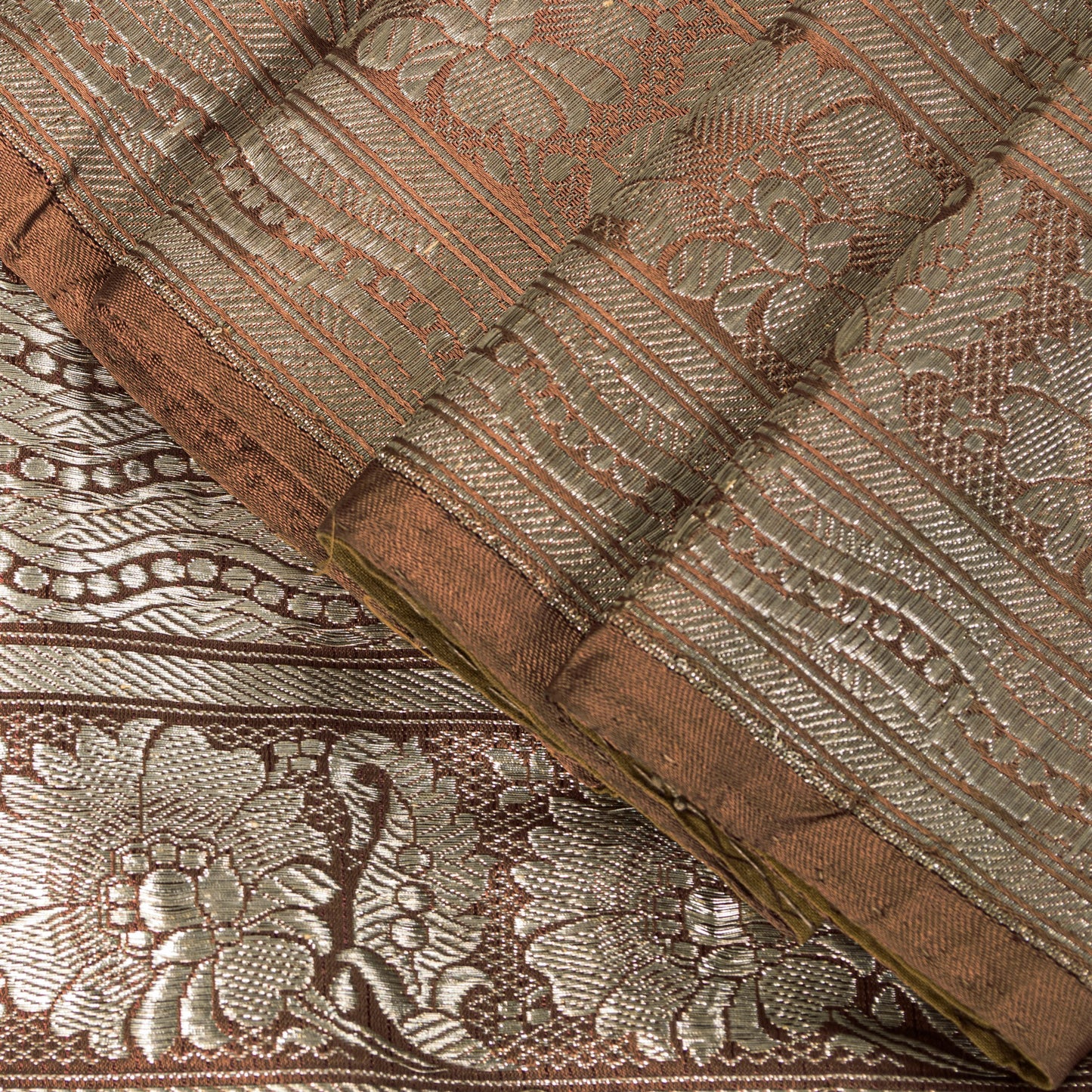 Sanskriti Vintage Saree Red 100% Pure Satin Silk 5Yd Sari Banarasi Brocade Zari Handwoven Home Decor, Sewing, Upcycling, DIY Projects