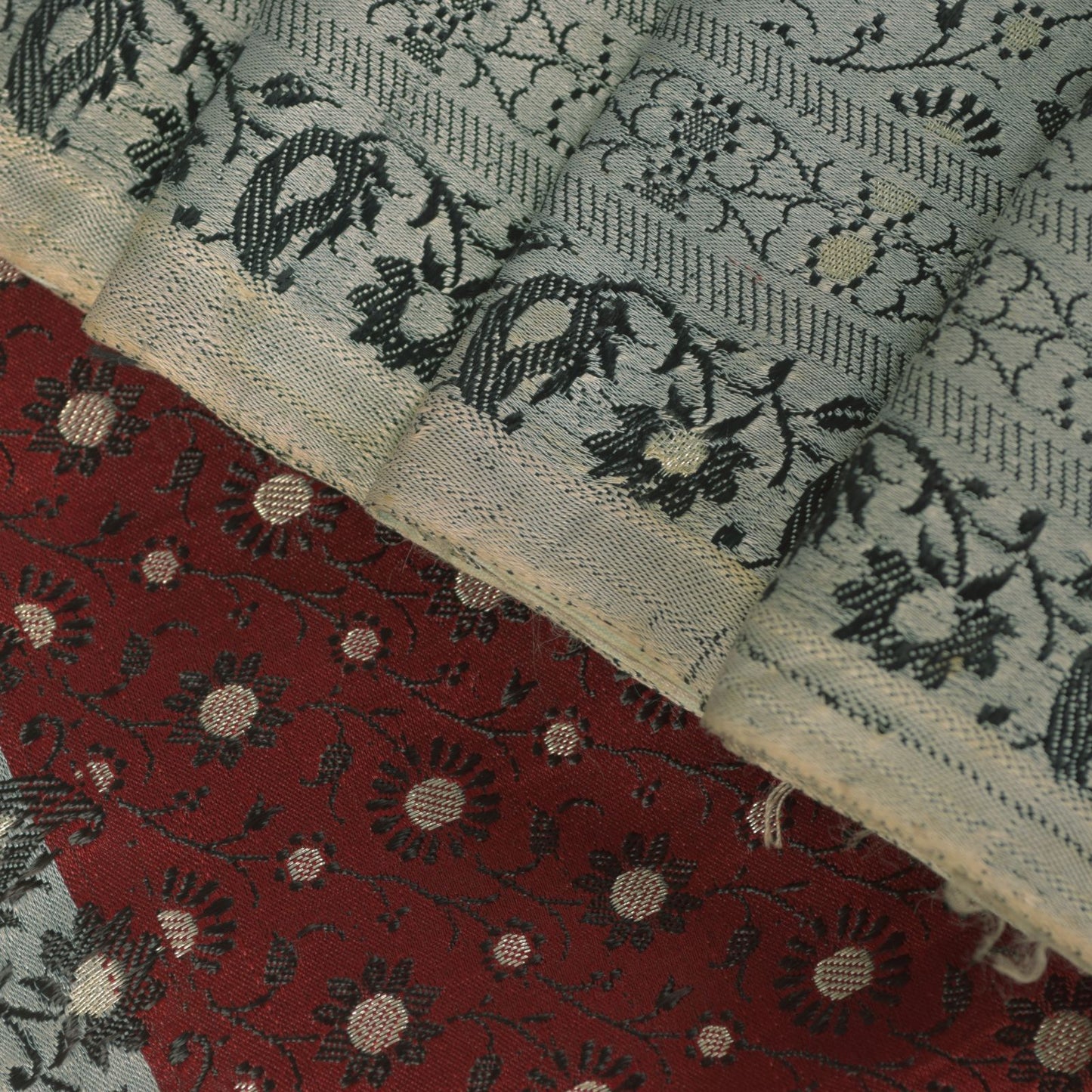 Sanskriti Vintage Soft Red Pure Silk Saree Banarasi Brocade Hand-Woven 4.5+yard