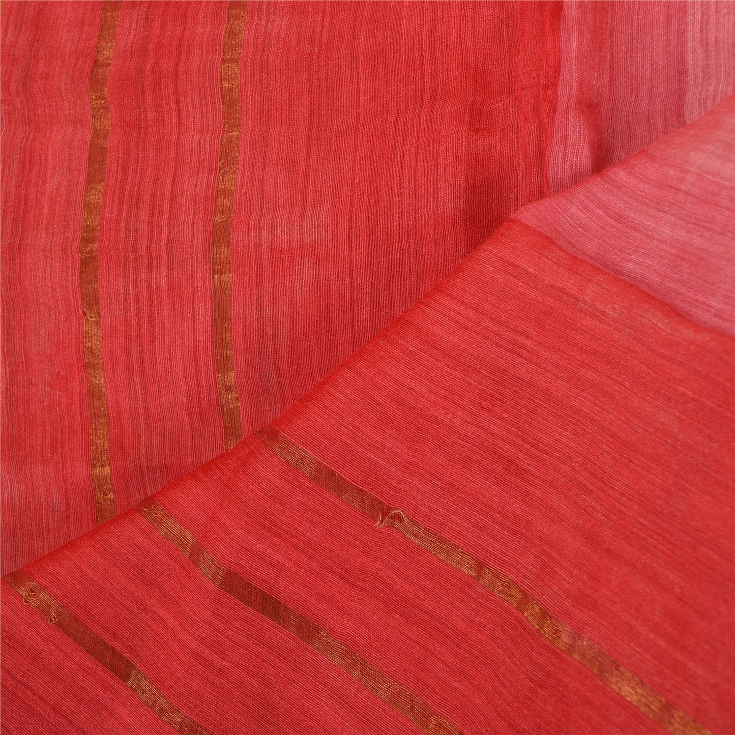 Sanskriti Vintage Pink Dupatta Long Stole Pure Silk Printed Premium Wrap Scarves