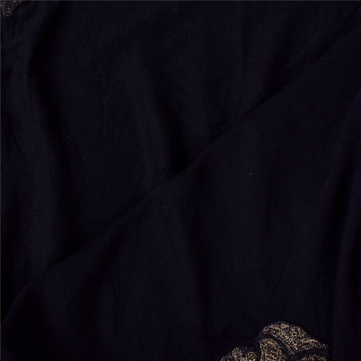 Sanskriti Vintage Ivory/Orange Dupatta Long Stole Pure Silk Hand Beaded Veil