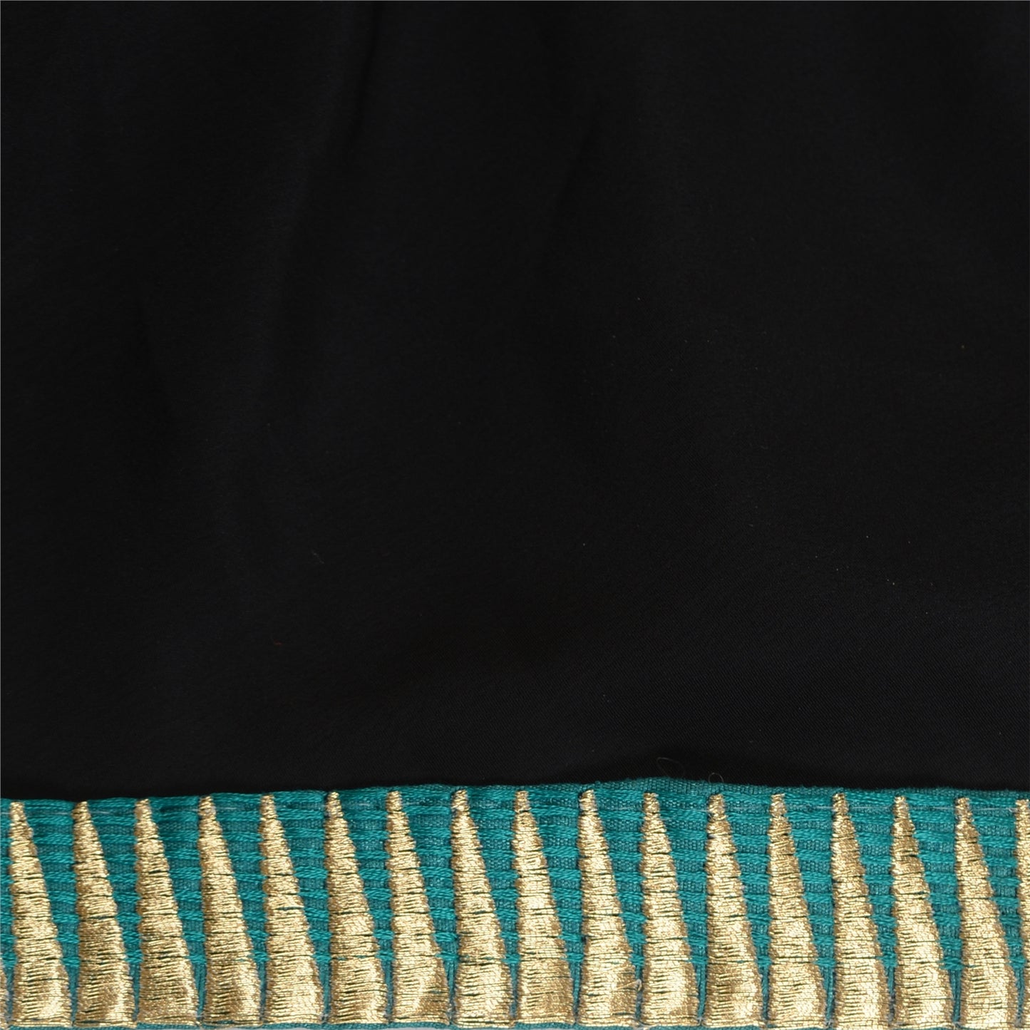 Sanskriti Embroidered Dress Sewing Border 1 YD Trim Green Craft Decor Lace