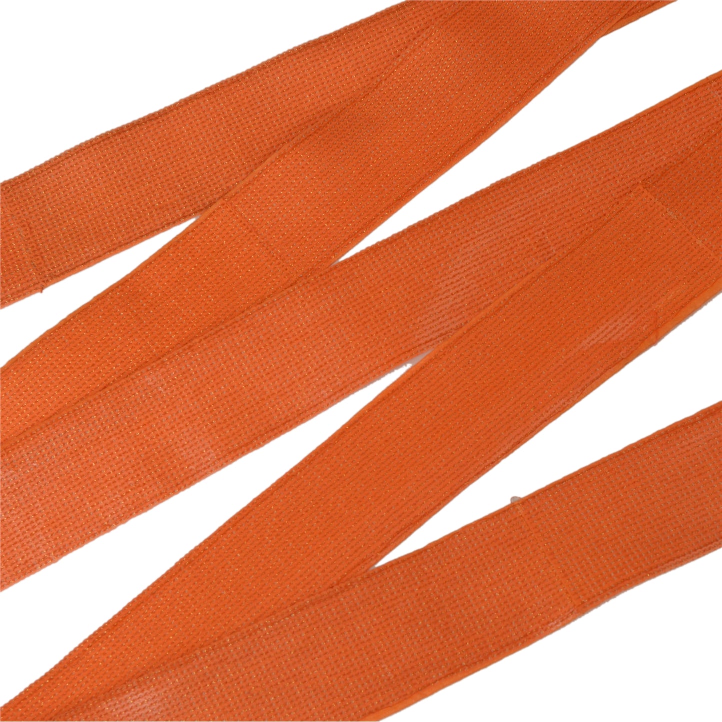 Sanskriti Indian Woven Sparkle Dress Border 1 YD Trim Ribbon Orange Craft Lace