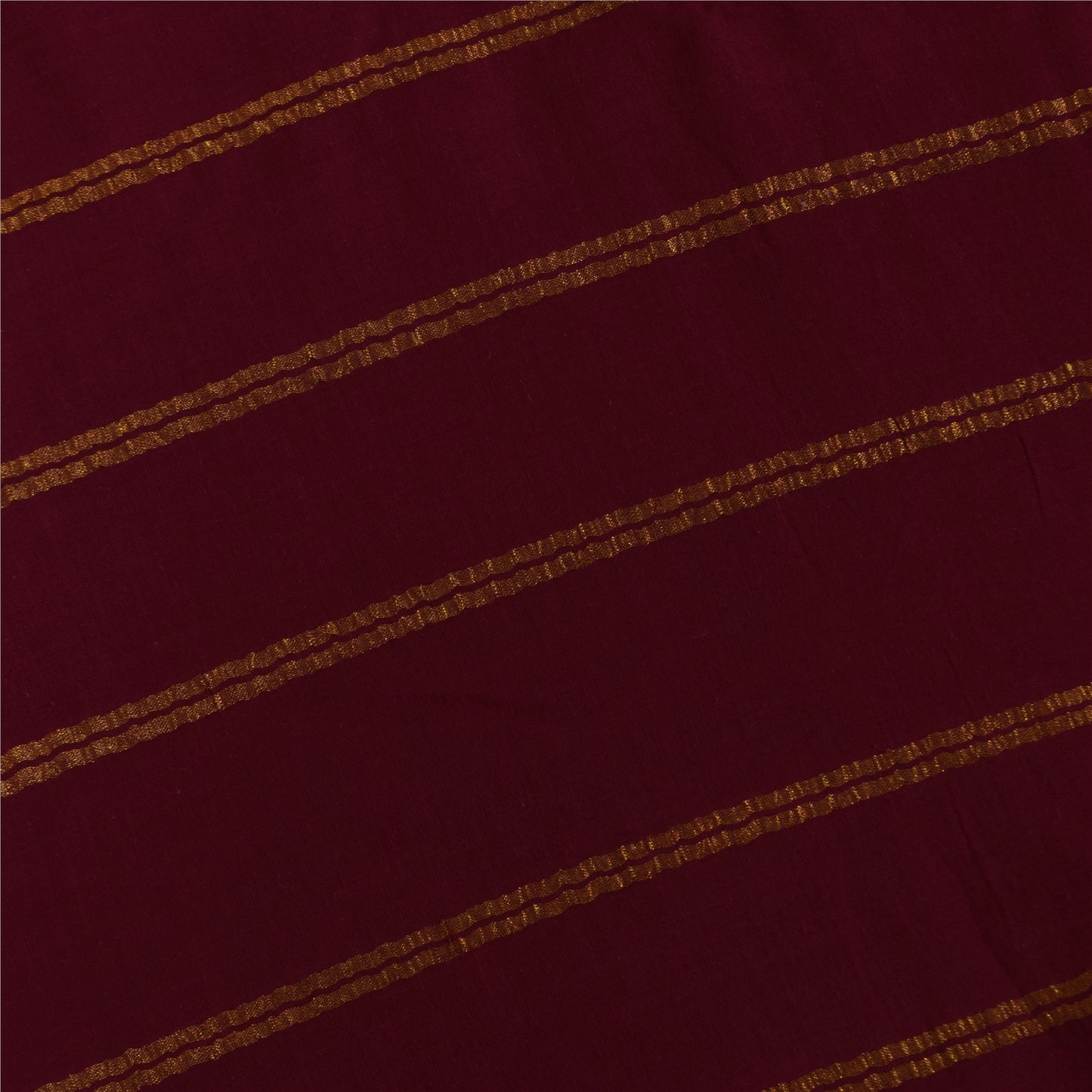 Sanskriti Vintage Sarees Cream Pure Cotton Printed & Zari Woven 5+ydCraft Sustainable Fabric