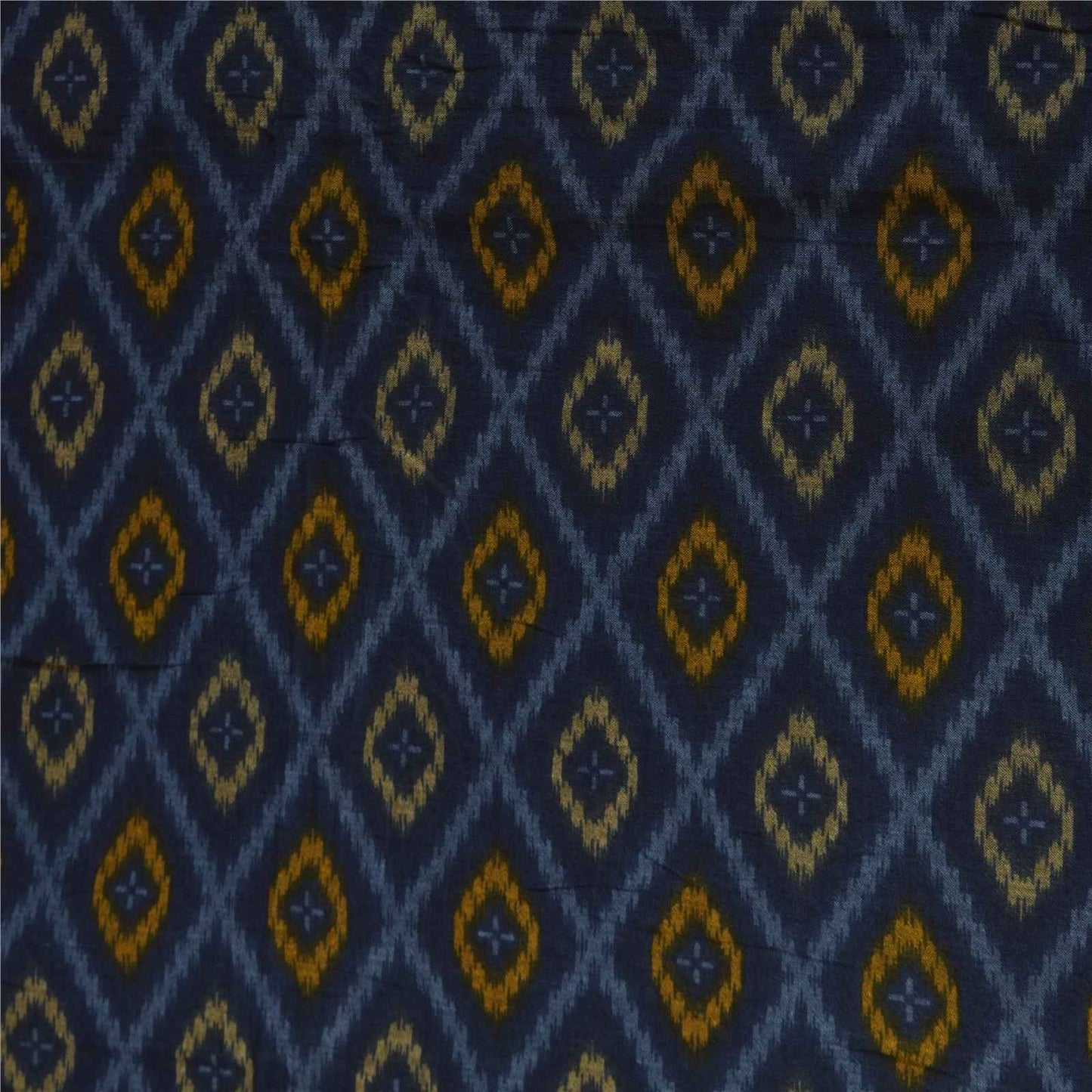 Sanskriti Vintage Sarees Purple 100% Pure Cotton Printed Sari 5+yd Craft Fabric