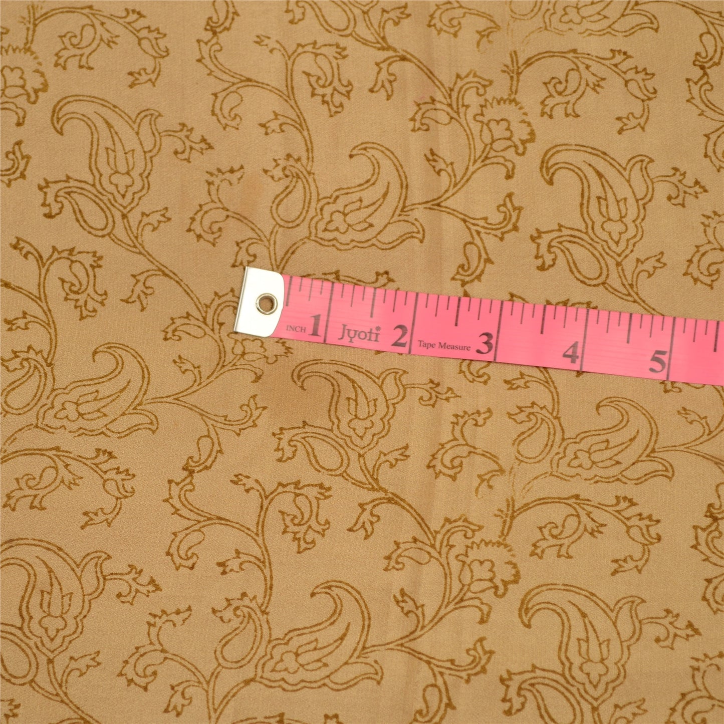 Sanskriti Vintage Cream Indian Sarees Printed Pure Silk Sari Soft Craft Sustainable Fabric