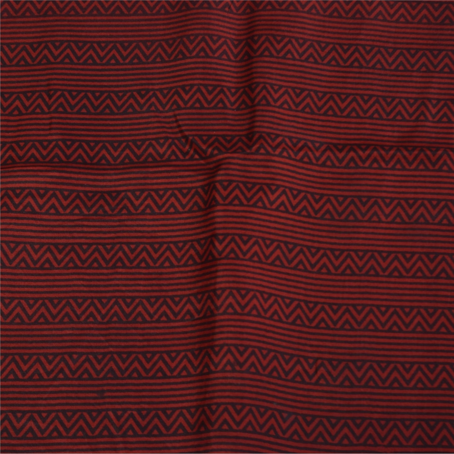 Sanskriti Vintage Sarees Green Indian Pure Silk Printed Sari 5+yd Craft Fabric