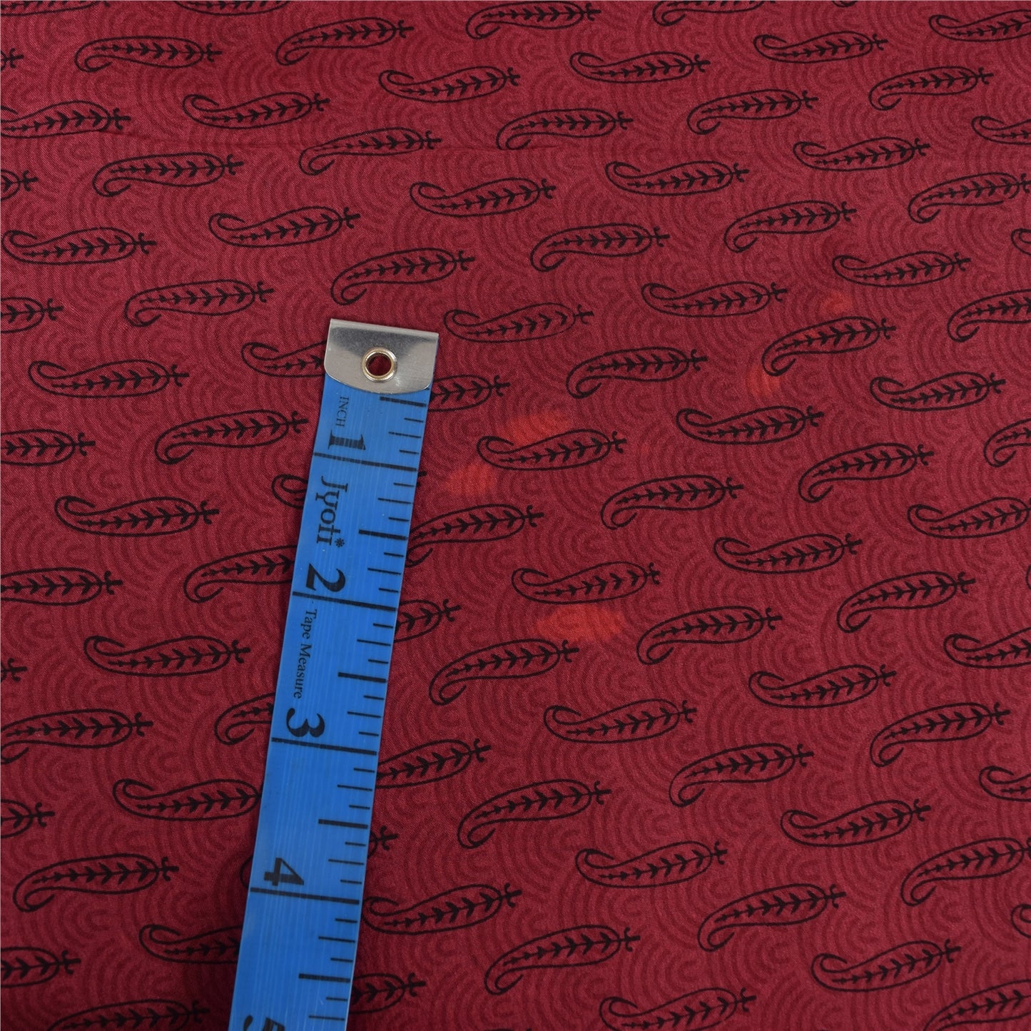 Sanskriti Vintage Sarees Reddish-Pink Pure Crepe Printed Sari 6yd Craft Sustainable Fabric