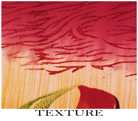 Sanskriti Vintage Saree Red Pure Crepe Floral Printed Sari 5.5Yd Craft Fabric