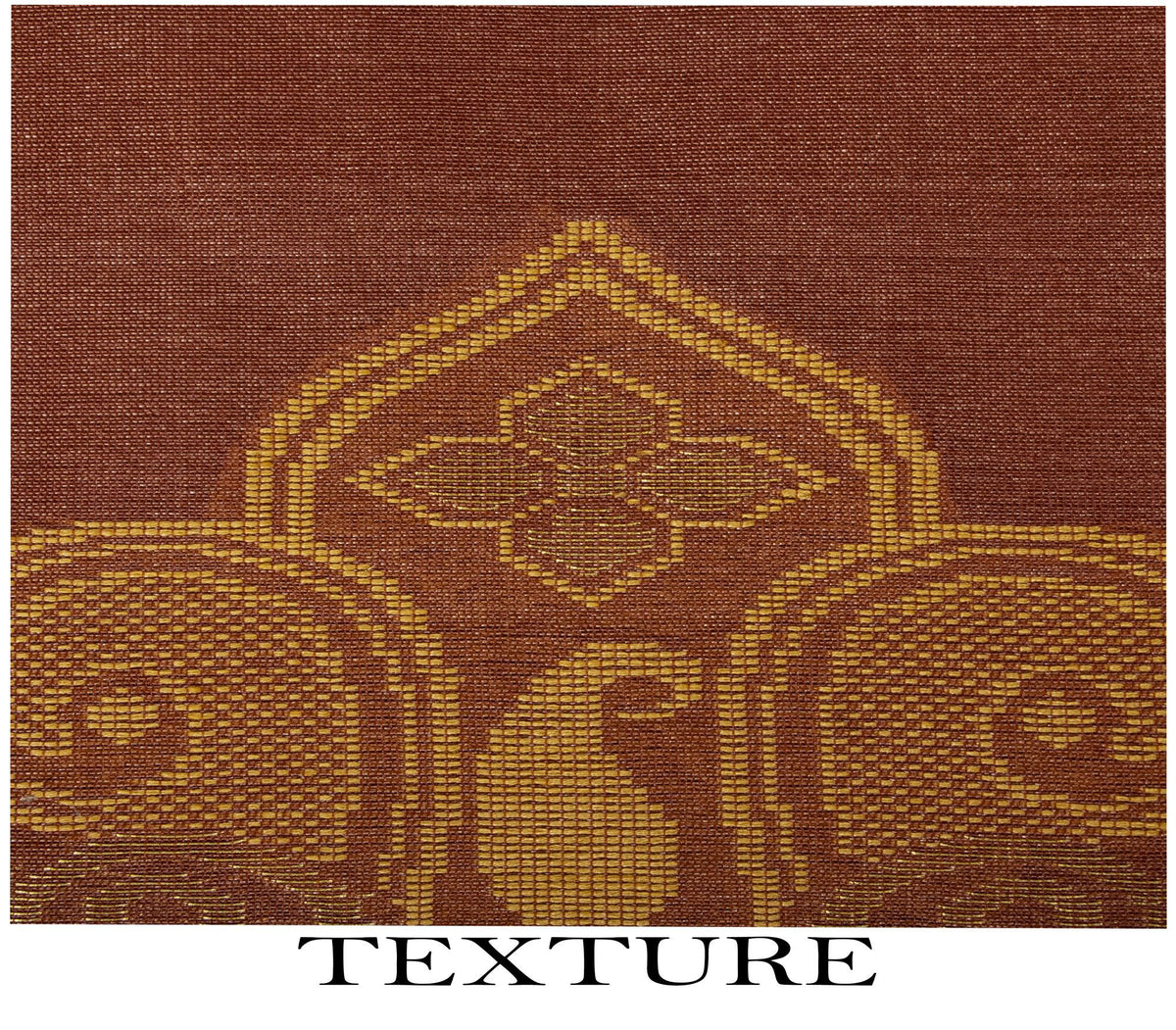 Sanskriti vintage Bhagalpuri Woven 100% Pure Tussar Silk Saree Brown Sari Fabric