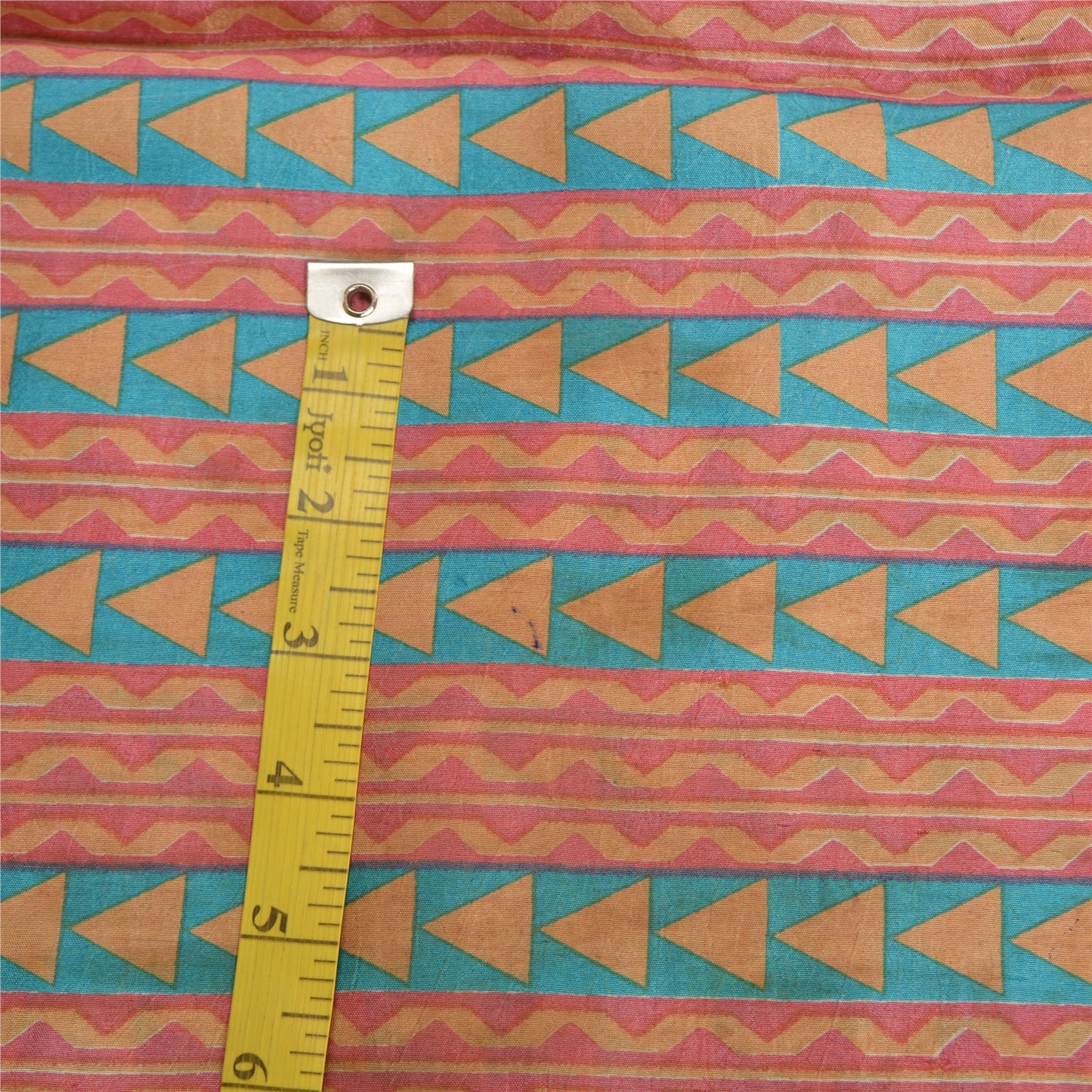 Sanskriti Vintage Pink Sarees Pure Silk Hand Beaded Kantha Sari 5yd Craft Fabric