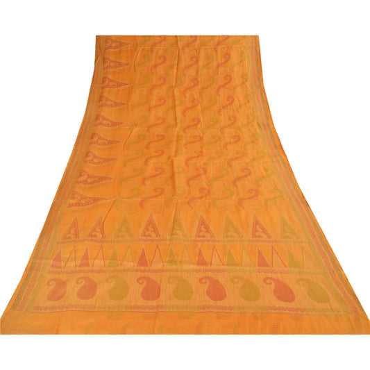 Sanskriti Vintage Black Sarees Pure Crepe Silk Beaded Premium Sari Craft Sustainable Fabric