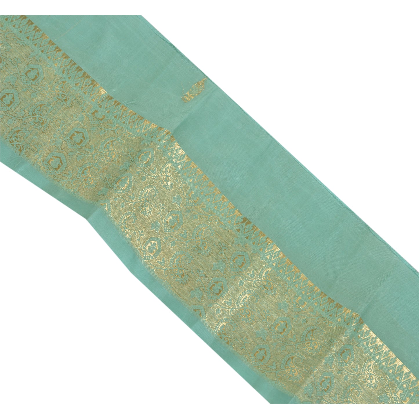 Sanskriti Vintage 1 Yd Trim Sari Border Woven Brocade Craft Sewing 3"W Lace