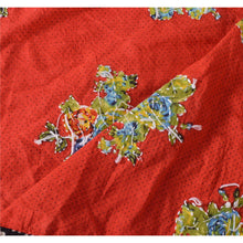 Load image into Gallery viewer, Dupatta Long Stole Cotton Red Hand Embroidered Kantha Shawl
