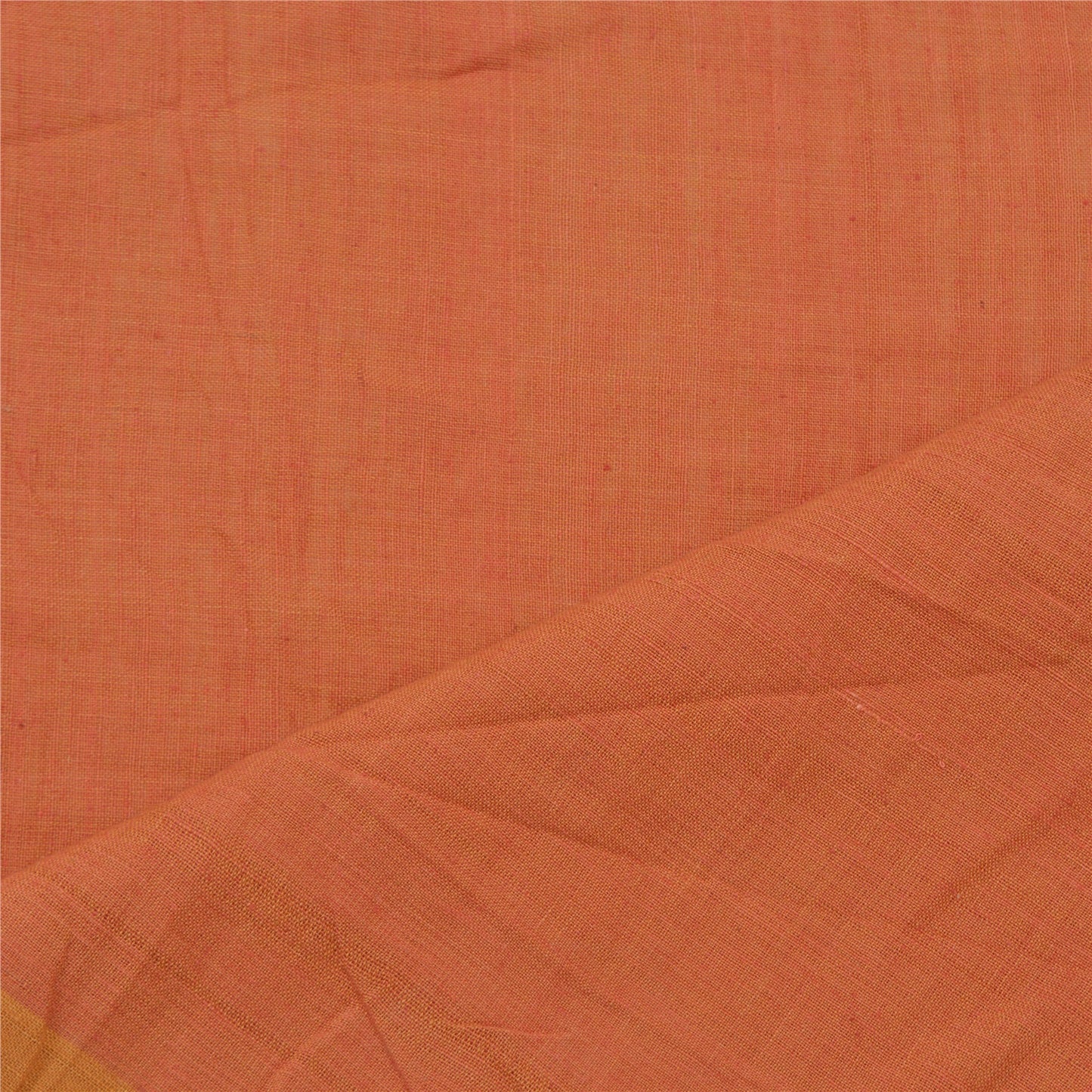 Sanskriti Vintage Dupatta Long Craft Stole Cotton Peach Hijab Wrap Scarves