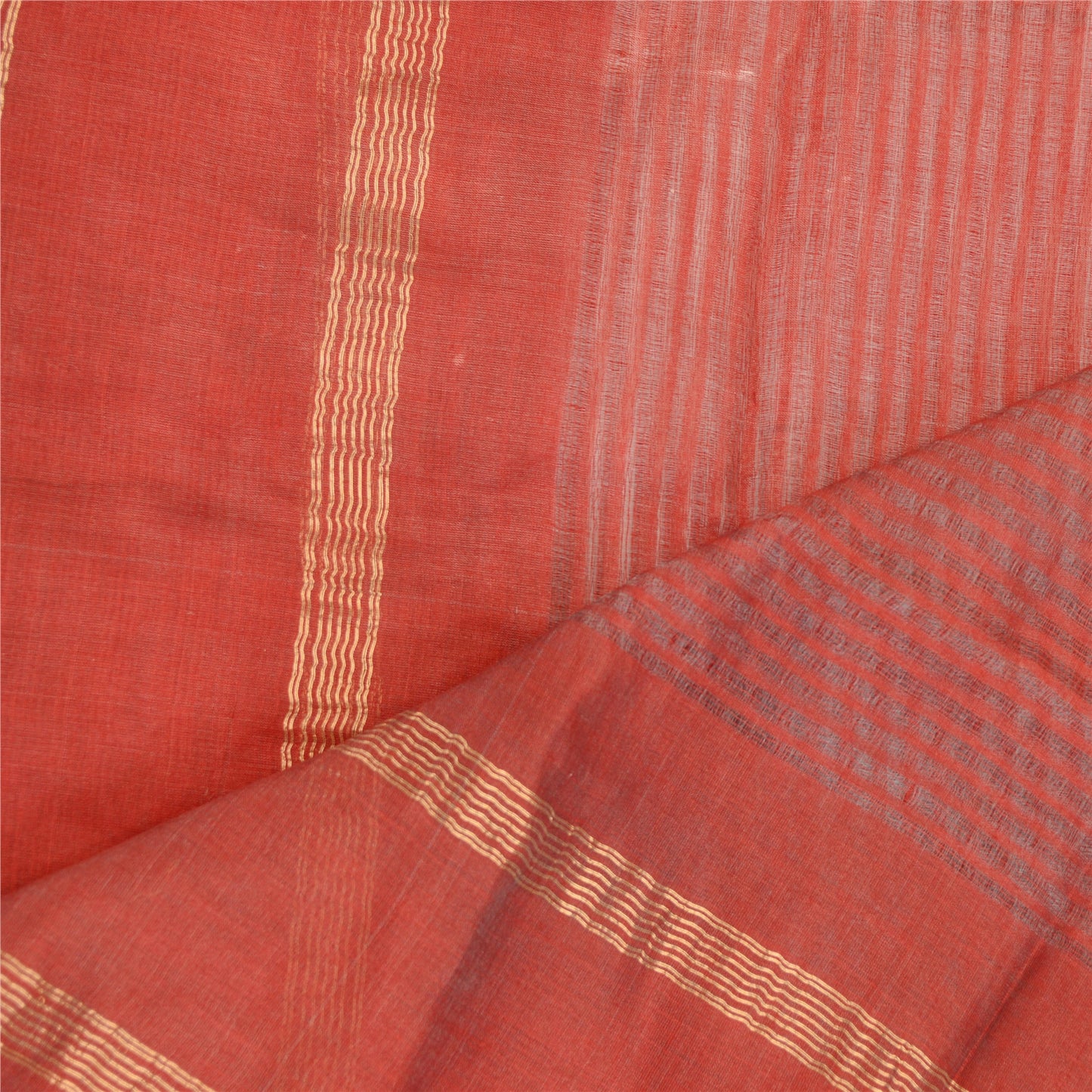 Sanskriti Vintage Dupatta Long Stole Pure Chanderi Silk Woven Wrap Zari Scarves