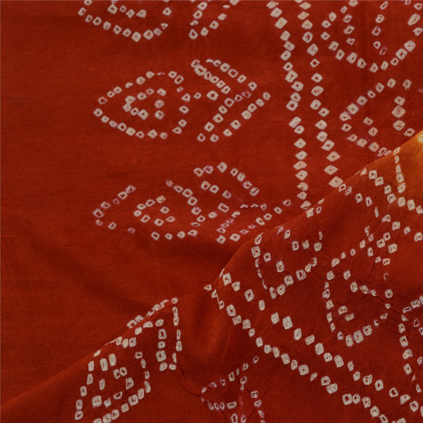 Санскритский винтажный индийский длинный палантин дупатта из 100% чистого шелка, рабочие шарфы-бандхани