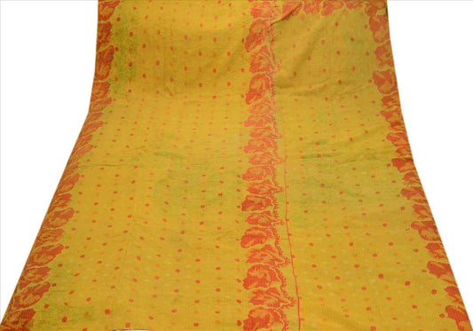 Sanskriti Vintage Indian Gudari Kantha Cotton Full Throw Bedspread Hand Made Needle Work