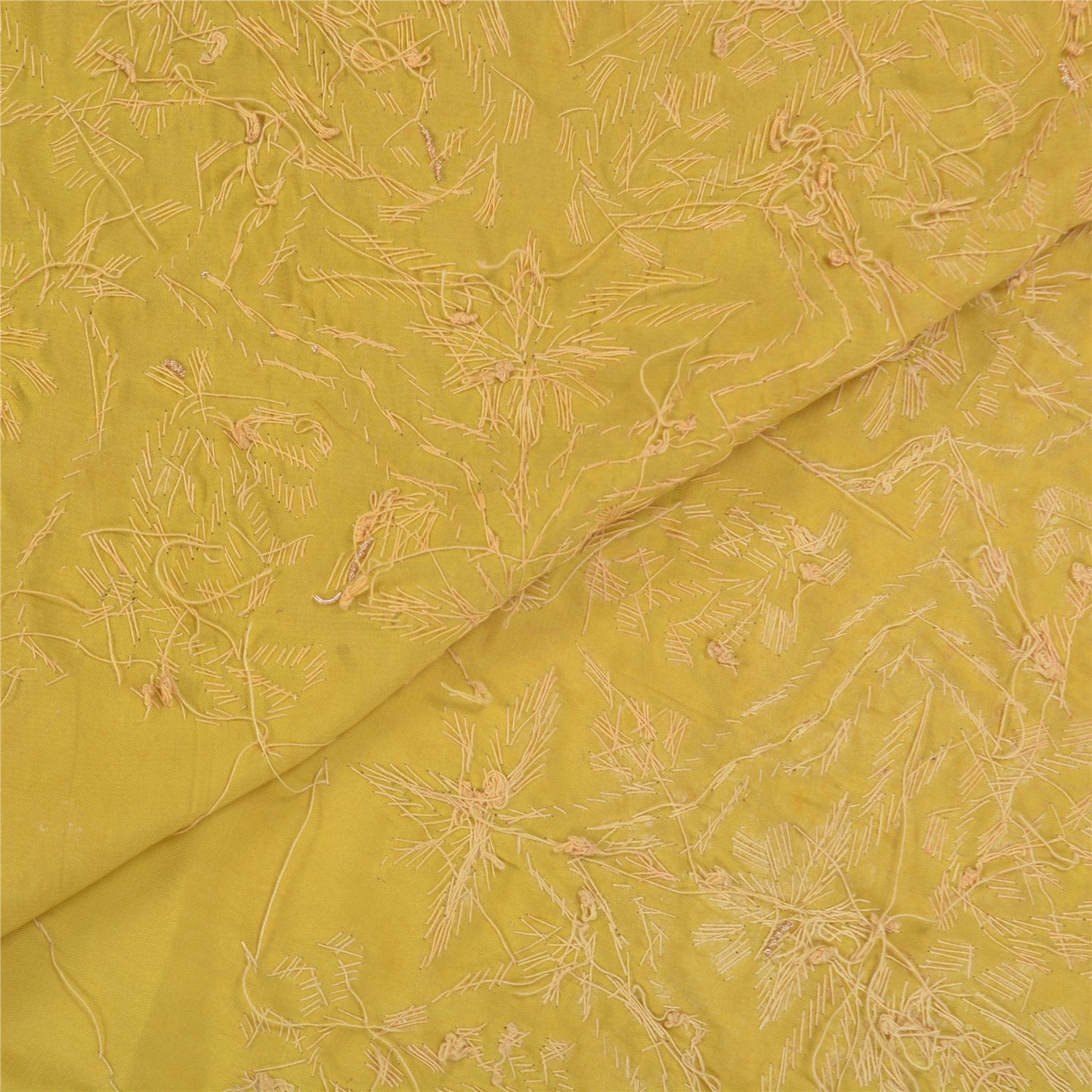 Sanskriti Vintage Heavy Dupatta Pure Satin Silk Dark Red Hand Beaded Stole