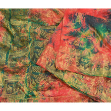 Load image into Gallery viewer, Sanskriti Vintage Heavy Sarees Pure Silk Brocade Baluchari Tie-Dye Sari Fabric
