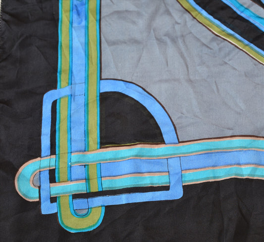 Sanskriti Vintage New Printed Head Scarf Women Ladies Neck Wrap Hijab Satin Silk Soft Floral Veil