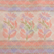 Load image into Gallery viewer, Sanskriti Vintage Sarees Multi Kota Woven/Printed Cotton Sari Soft Craft Fabric
