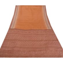 Load image into Gallery viewer, Pink Saree Art Silk Printed Craft Fabric 5 Yard Cultural Sari
