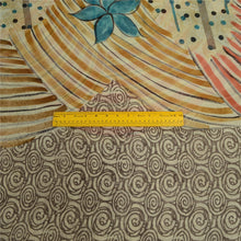 Load image into Gallery viewer, Sanskriti Vintage Sarees Indian Gray Pure Georgette Silk Print Sari Craft Fabric

