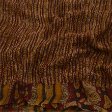 Load image into Gallery viewer, Sanskriti Vintage Sarees Multicolor Printed Pure Chiffon Silk Sari Craft Fabric
