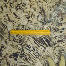 Load image into Gallery viewer, Sanskriti Vintage Sarees Gray Digital Printed Pure Georgette Silk Sari Fabric
