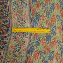 Load image into Gallery viewer, Sanskriti Vintage Sarees Multi Pure Georgette Silk Printed Sari Craft Fabric
