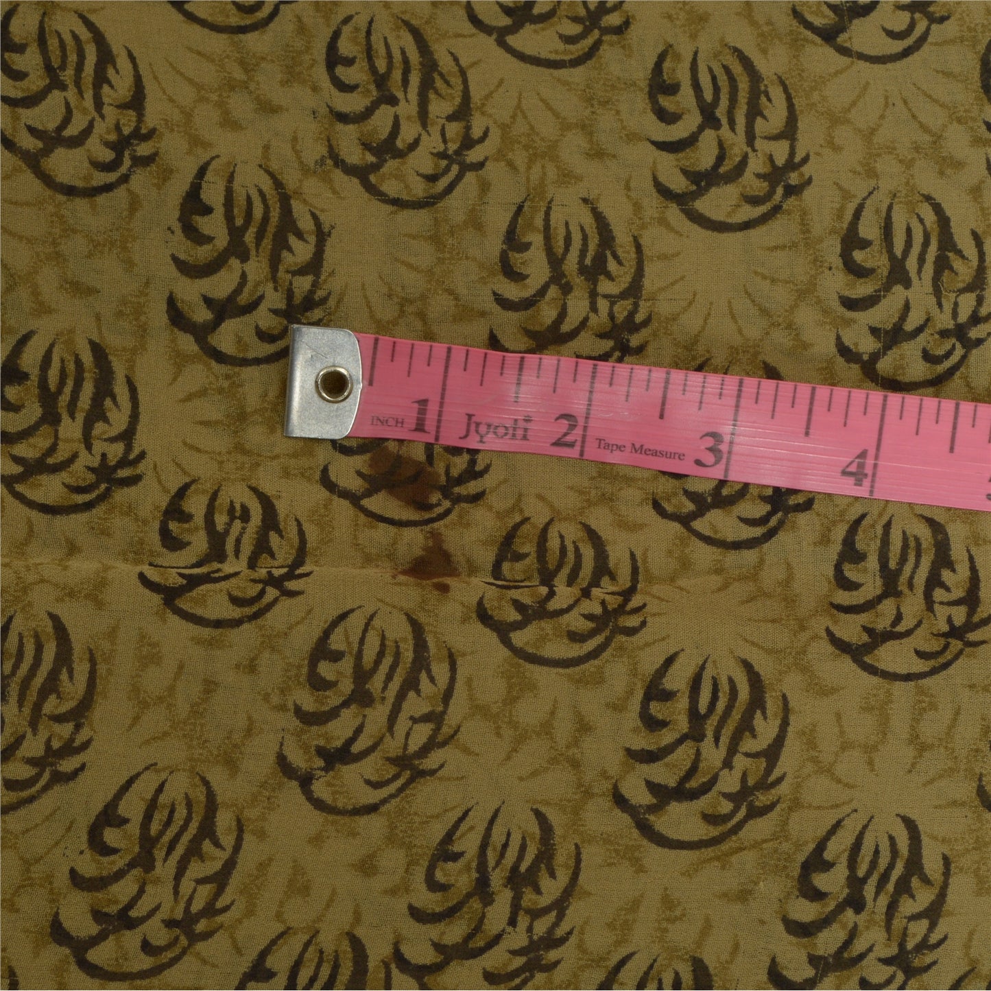 Sanskriti Vintage Sarees Green Pure Georgette Silk Printed Sari 5yd Craft Sustainable Fabric