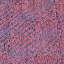 Load image into Gallery viewer, Sanskriti Vintage Sarees Pink Pure Georgette Silk Printed Sari 5yd Craft Fabric
