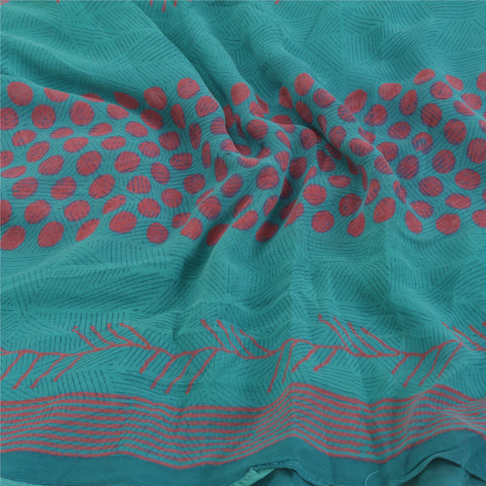 Sanskriti Vintage Shade of Mustard Sarees Pure Georgette Printed Sari Craft