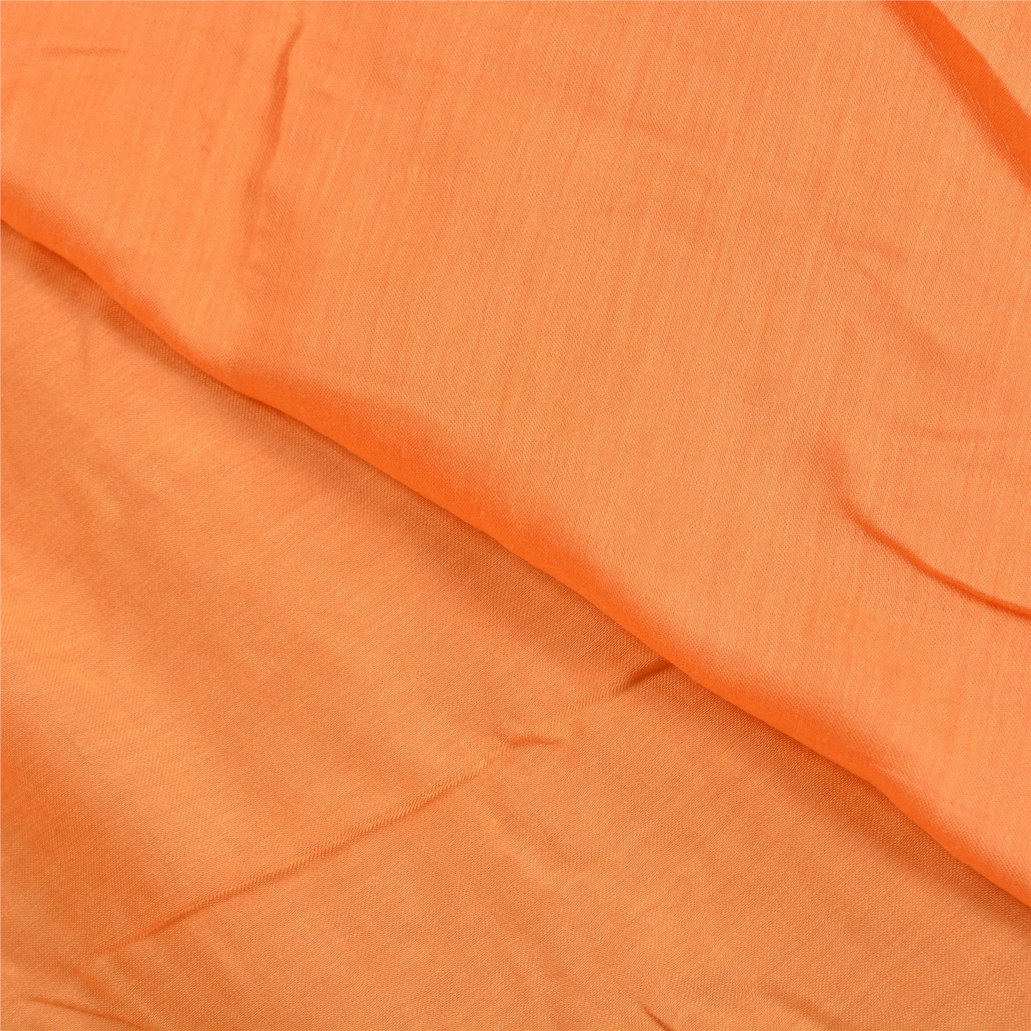 Sanskriti Vintage Safran Sarees Bomuld Silke Håndperlet Sari Håndværk Bæredygtigt Stof