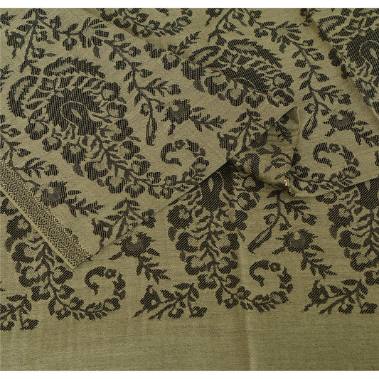 Новый винтажный кремовый шаль Sanskriti, вискозный тканый рабочий длинный шарф-палантин Phulkari, мягкий шарф