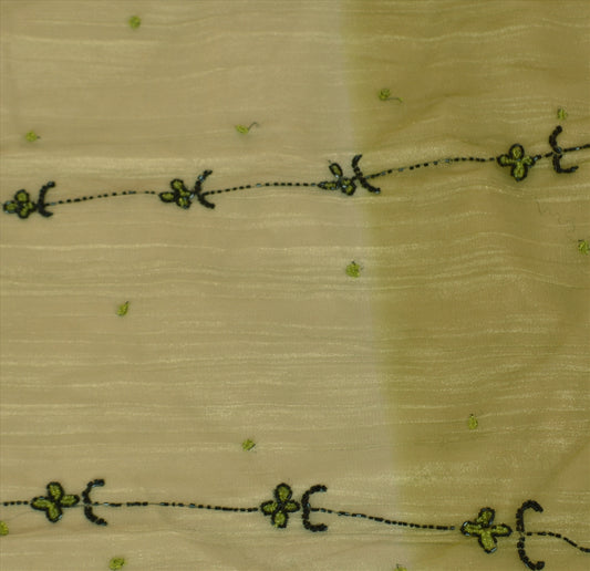 Sanskriti Vintage Indian Bollywood Women Long Skirt Hand Beaded L Size Lehenga