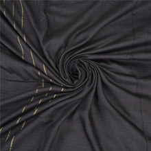 Load image into Gallery viewer, Sanskriti Vintage Dark Purple Indian Sarees 100% Pure Woolen Fabric Printed Sari
