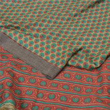 Load image into Gallery viewer, Sanskriti Vintage Cream/Red Sarees Pure Woolen Printed &amp; Woven Sari /Fabric
