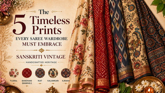 5 Timeless Prints Every Saree Wardrobe Must Embrace
