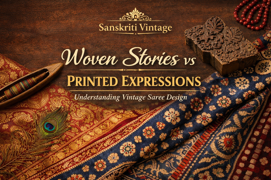 Loom-Woven Patterns vs Hand-Printed Motifs