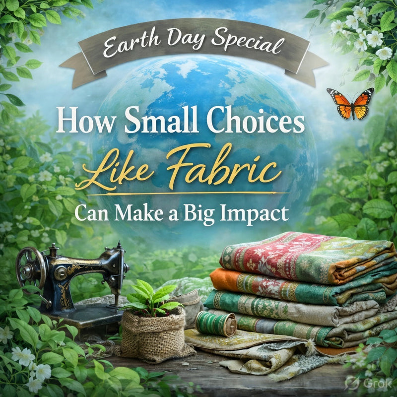 Earth Day Special: How Small Choices Like Fabric Can Make a Big Impact
