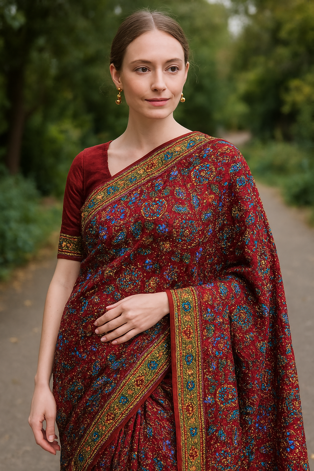 Kantha Sarees
