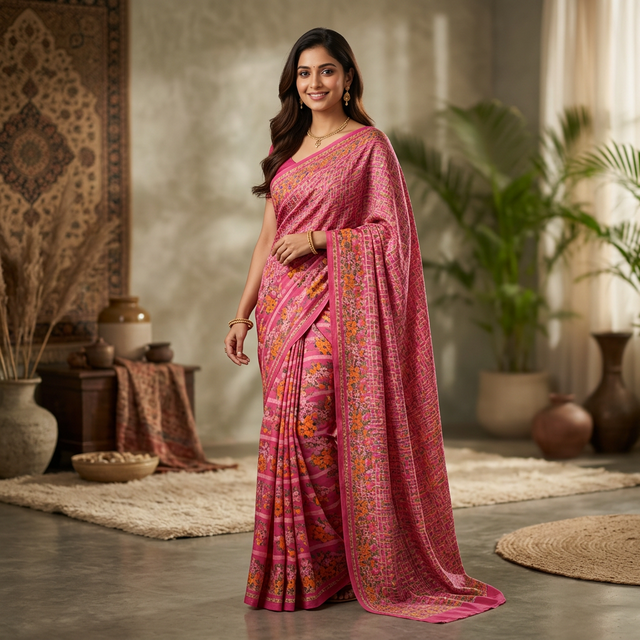 100% Pure Silk Sarees