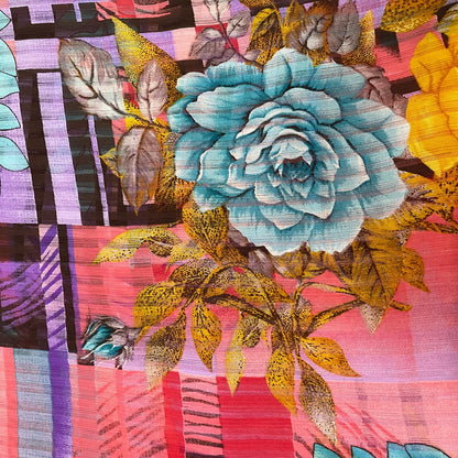 Sustainable Bulk Dupatta Fabric - Sanskriti Vintage Assorted Recycled Georgette Dupatta for Crafts and Projects