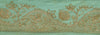 Sanskriti Vintage Sari Border Hand Beaded 1 YD Indian Trim Sewing Sea Green Lace