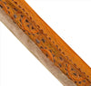 SANSKRITI VINTAGE Border Hand Beaded 1 YD Indian Trim Sewing Saffron Lace